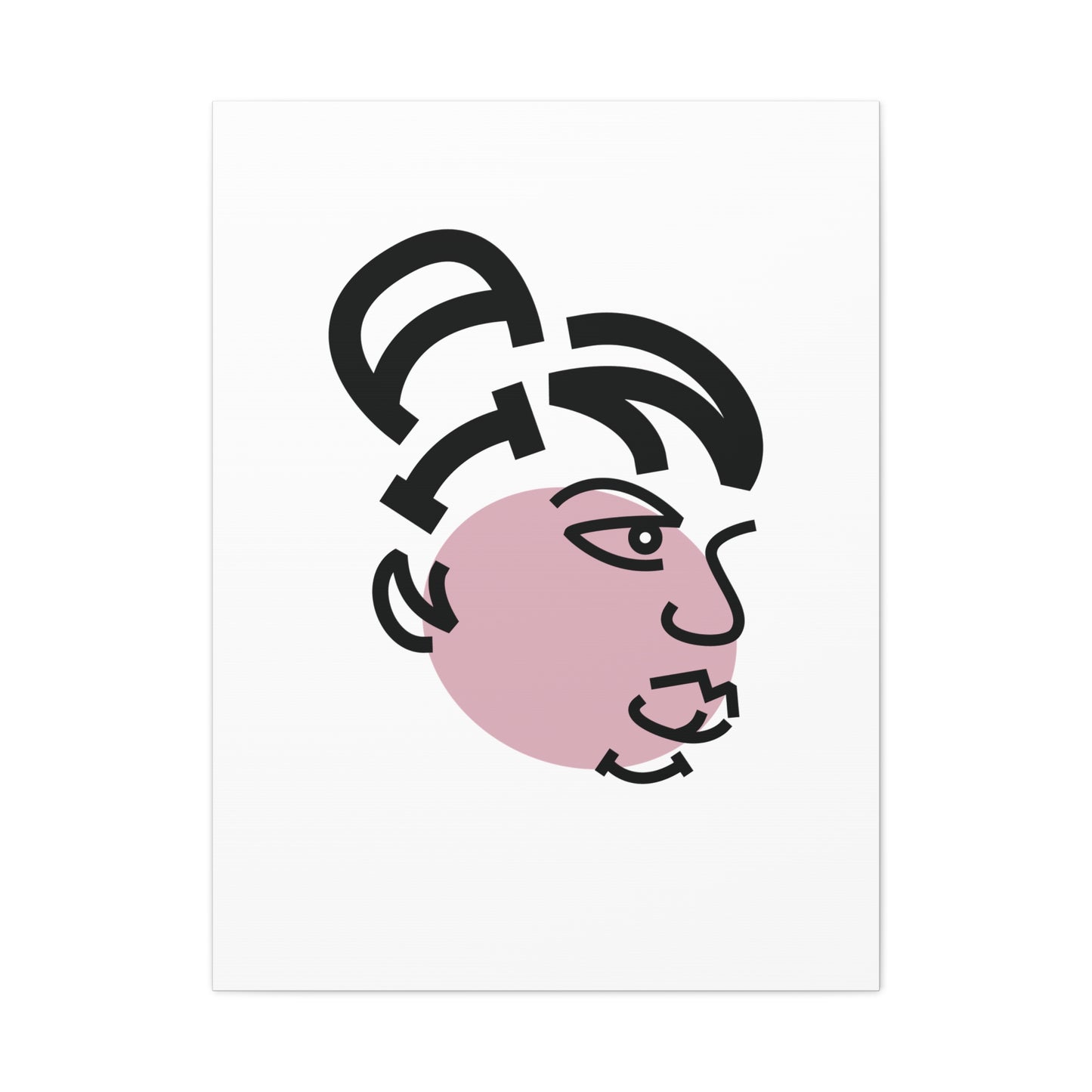 Canvas Print - Soul & Jazz Legend Inspired Portrait Artwork