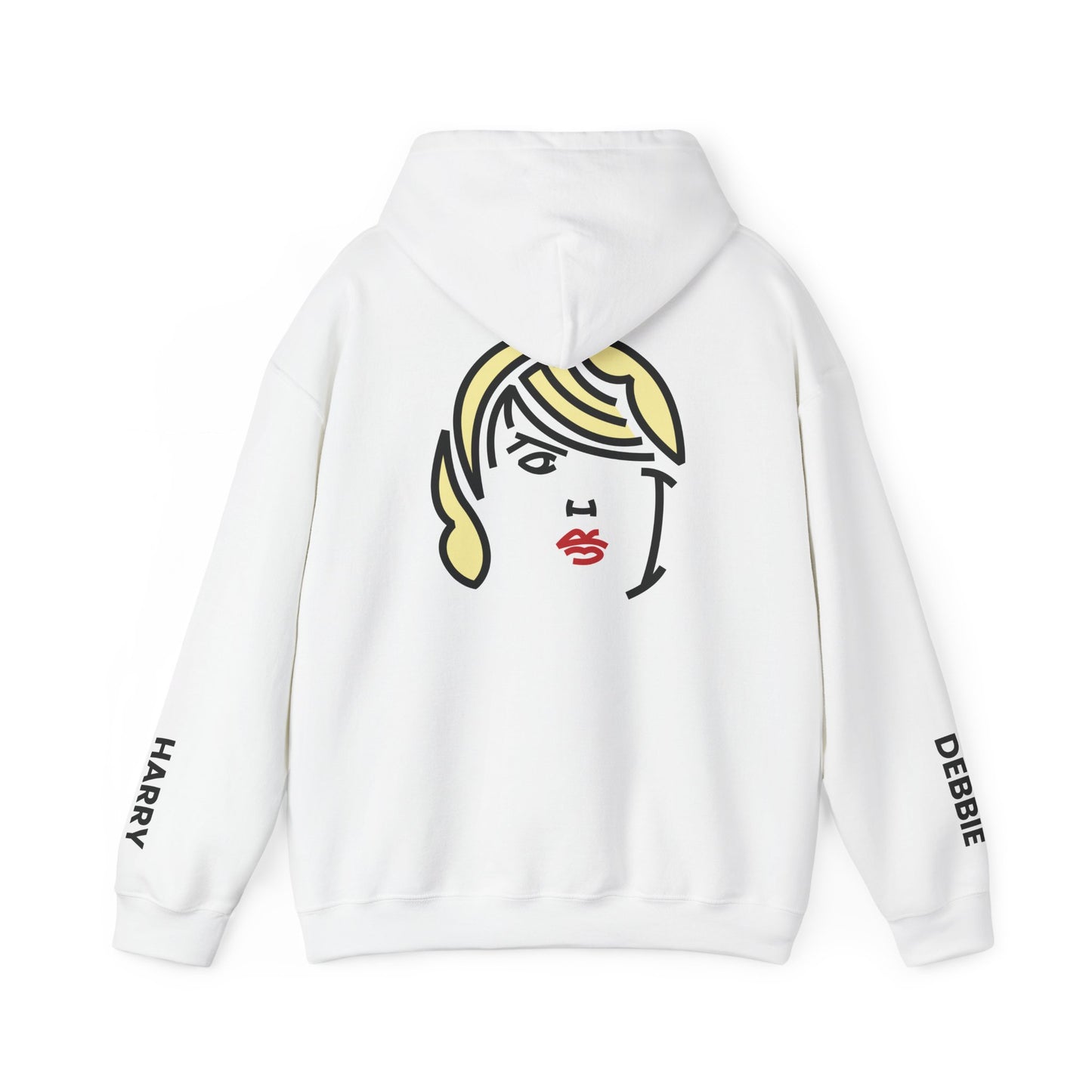 Typographic Portrait Hoodie - Britpop & Alt-Rock Visionary Inspired - Unisex Heavy Blend™