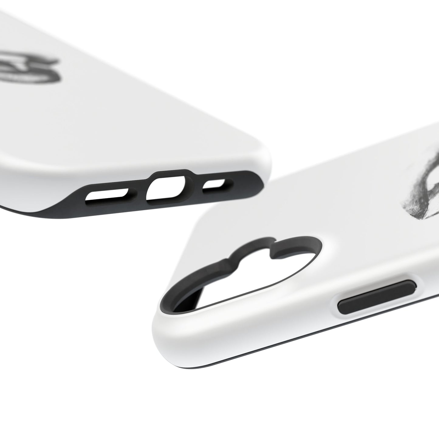 Phone Cases - Lush Lips Pencil Drawing