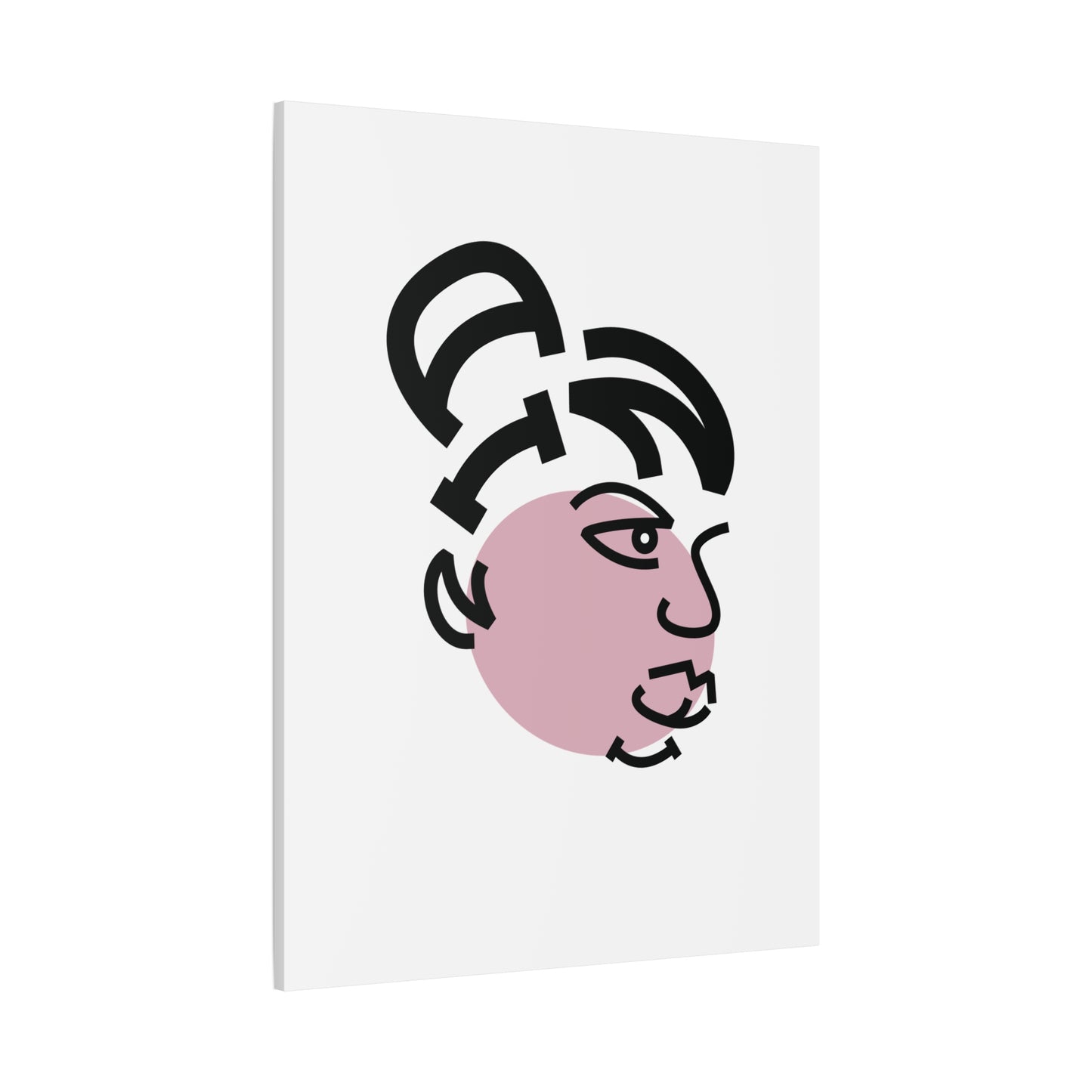 Canvas Print - Soul & Jazz Legend Inspired Portrait Artwork