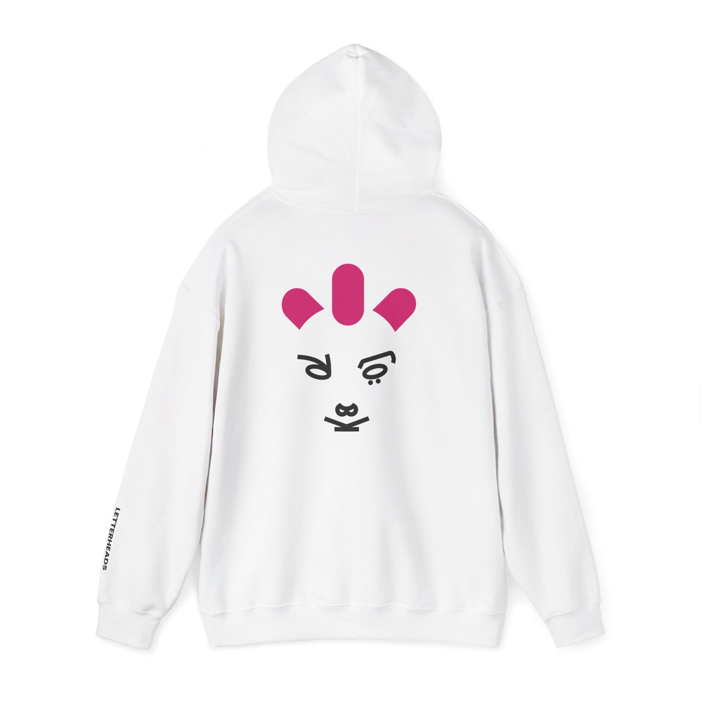 Typographic Portrait Hoodie – Avant-Garde Music Visionary Inspired - Unisex Heavy Blend™