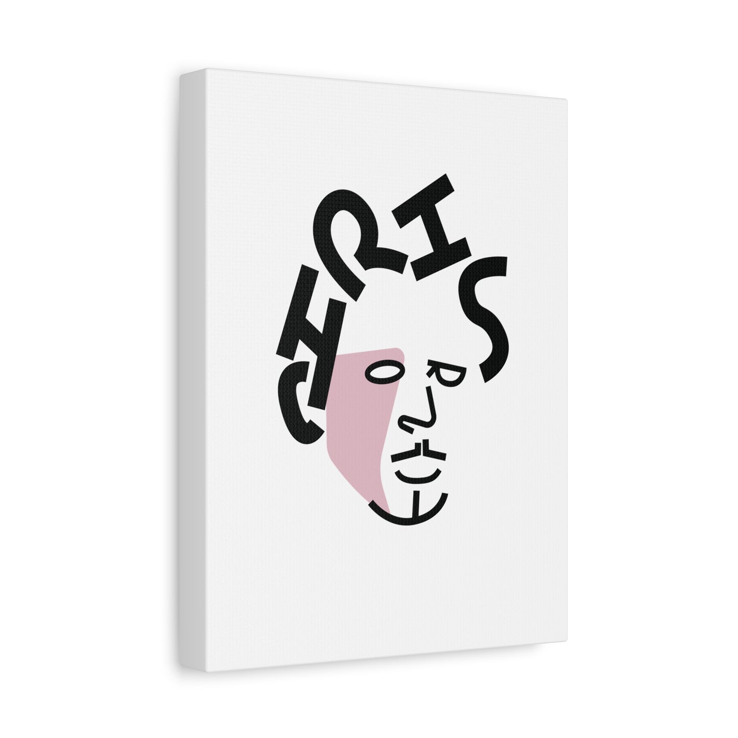 Canvas Print Grunge Legend Portrait