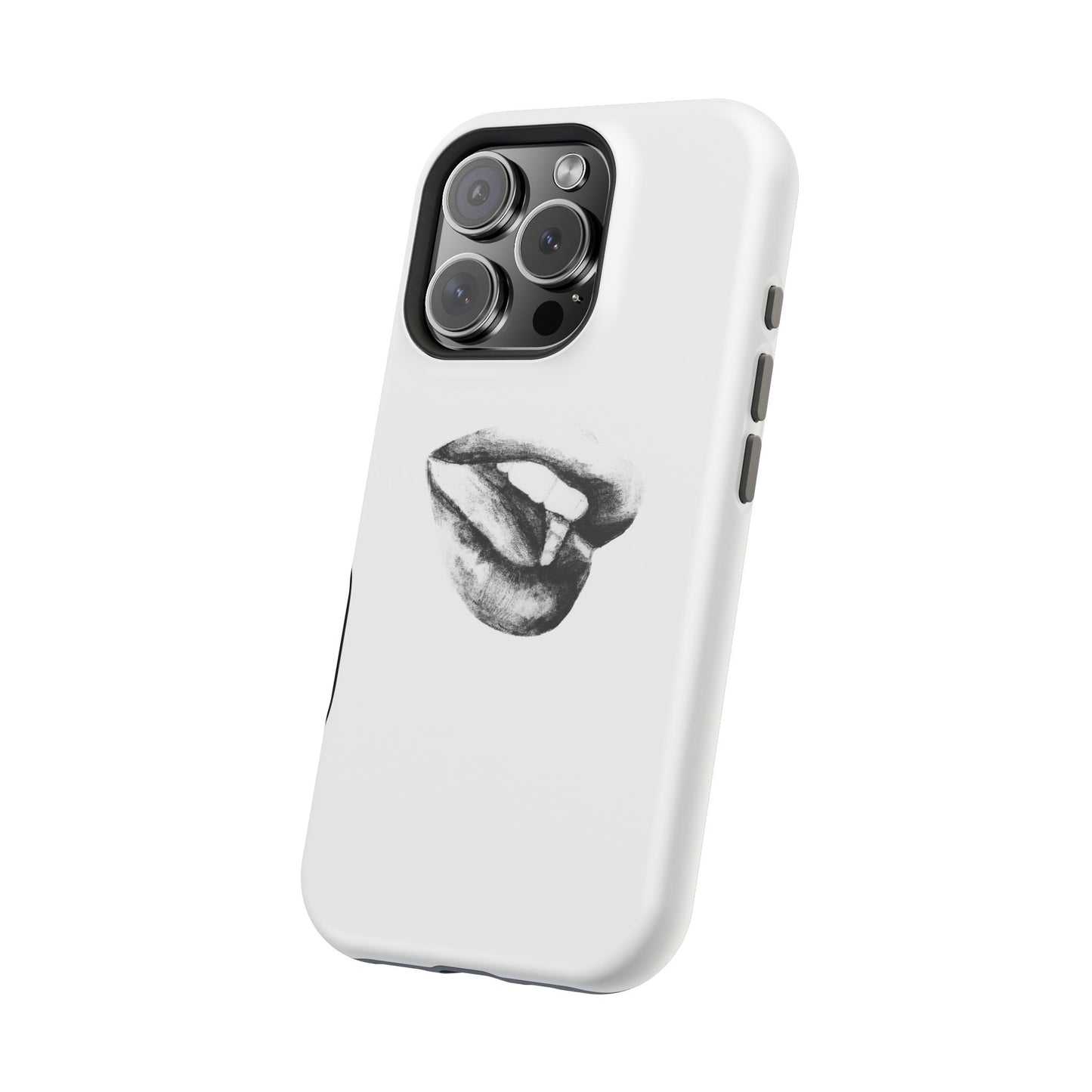 Phone Cases - Lush Lips Pencil Drawing