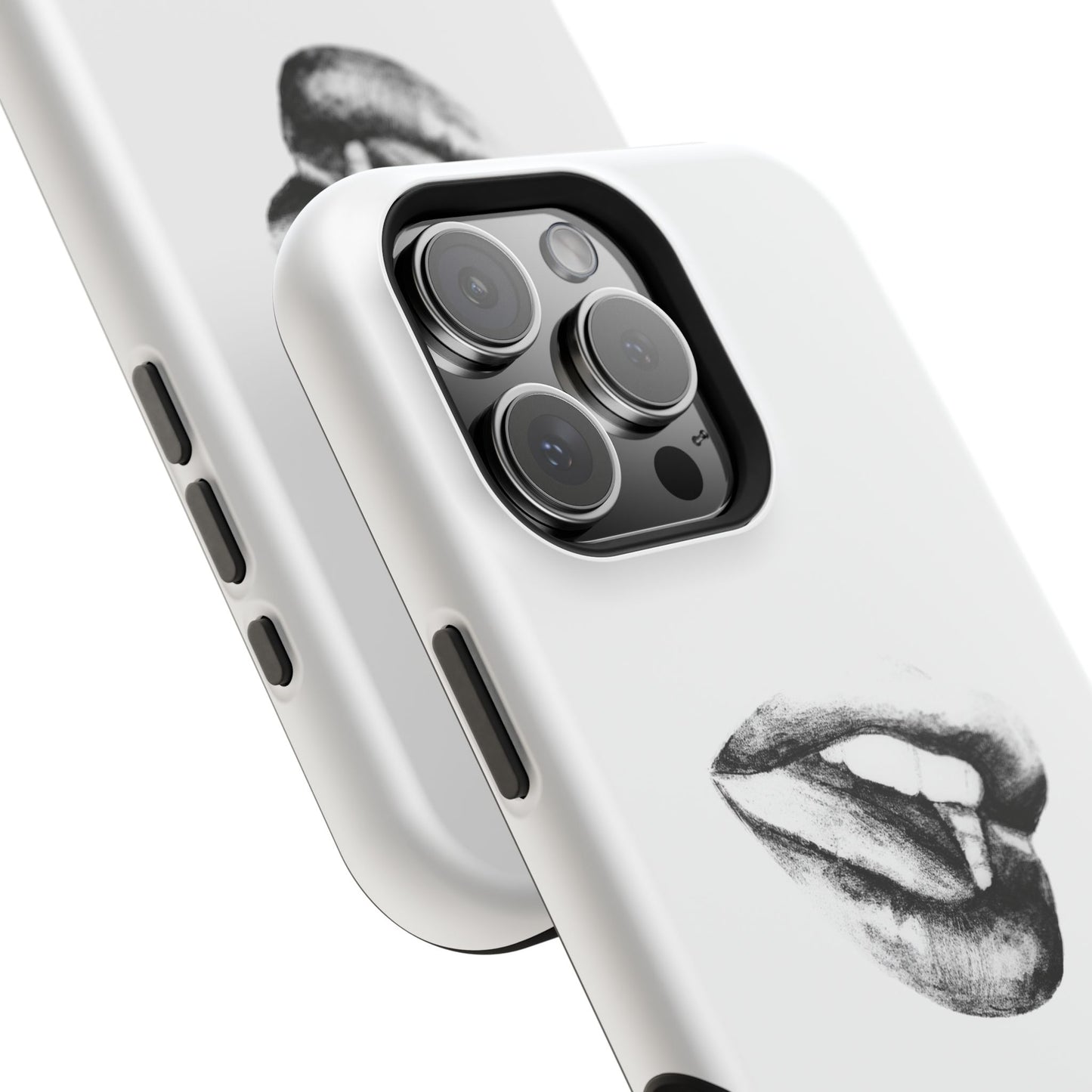 Phone Cases - Lush Lips Pencil Drawing