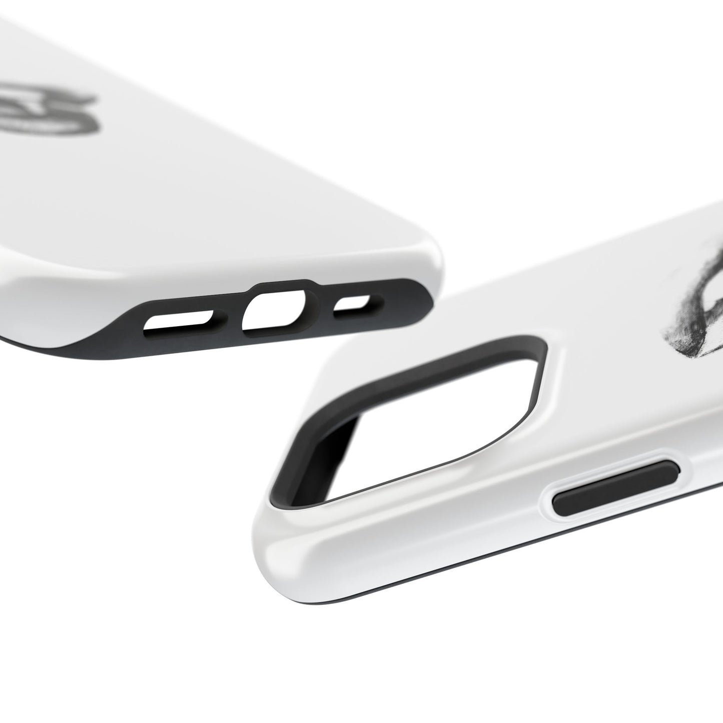 Phone Cases - Lush Lips Pencil Drawing