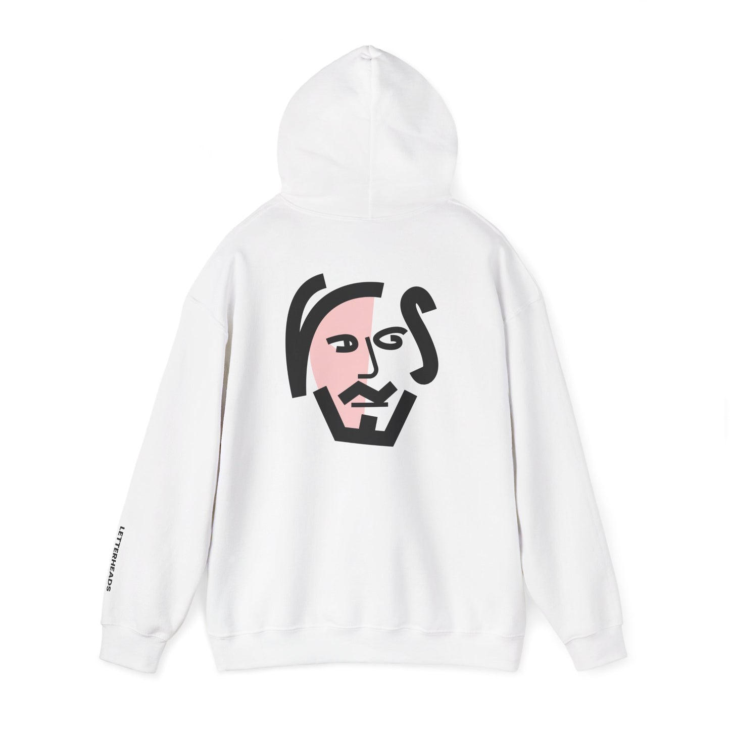 Typographic Portrait Hoodie - Electronic Soundtrack Visionary Inspired - Unisex Heavy Blend™