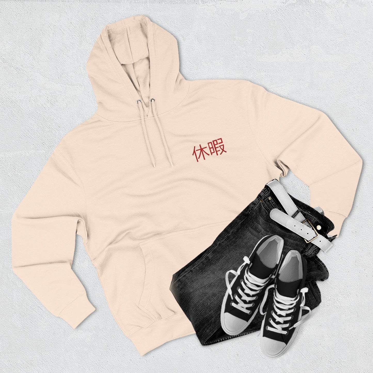 Future Vacation Premium Hoodie - Cyberpunk Afrofuturist Art - Heavyweight Urban Streetwear