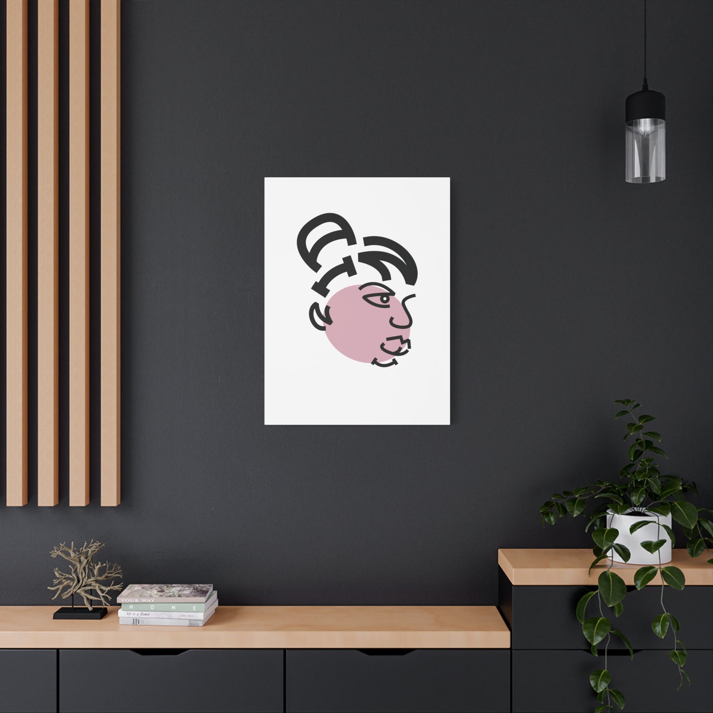 Canvas Print - Soul & Jazz Legend Inspired Portrait Artwork