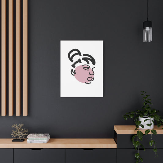 Canvas Print - Soul & Jazz Legend Inspired Portrait Artwork