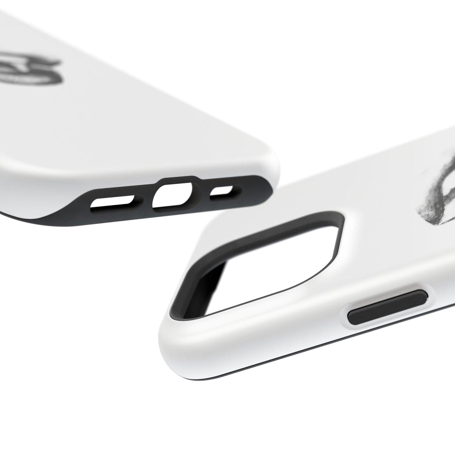 Phone Cases - Lush Lips Pencil Drawing