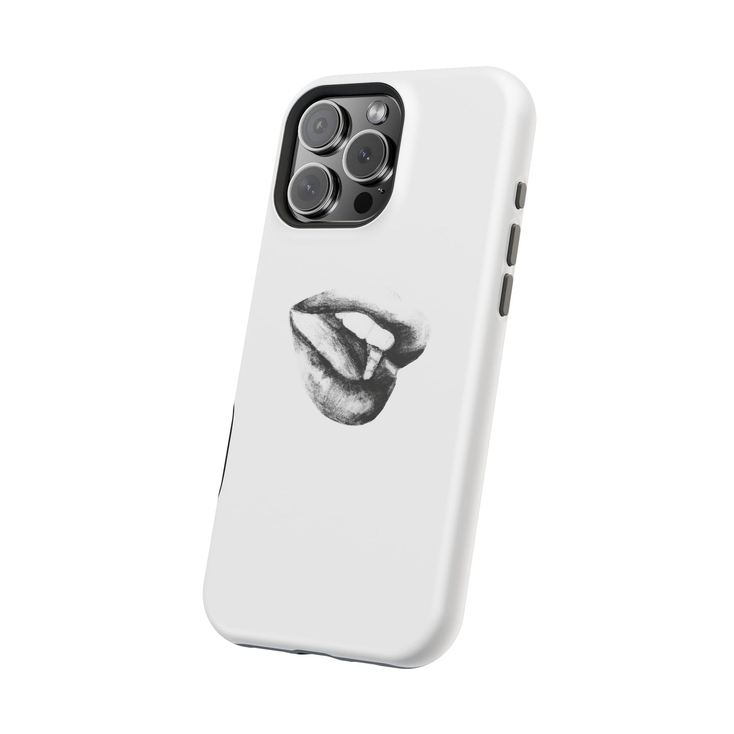 Phone Cases - Lush Lips Pencil Drawing