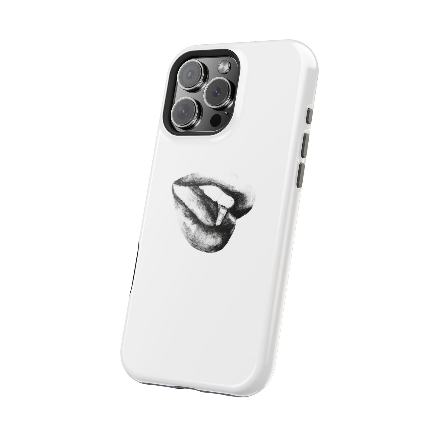 Phone Cases - Lush Lips Pencil Drawing