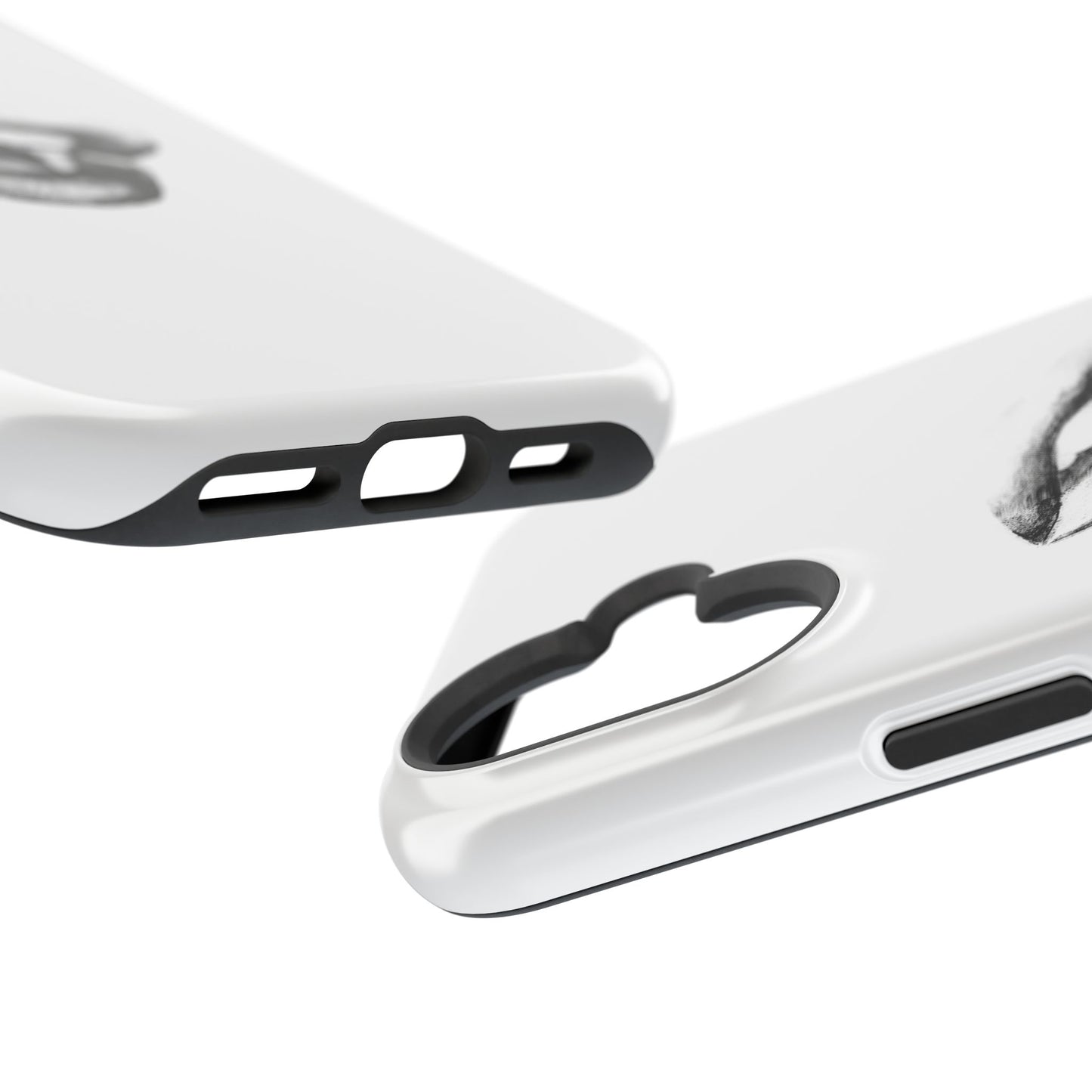 Phone Cases - Lush Lips Pencil Drawing