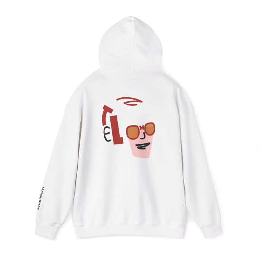 Typographic Portrait Hoodie - Iconic Piano Legend Inspired - Unisex Heavy Blend™