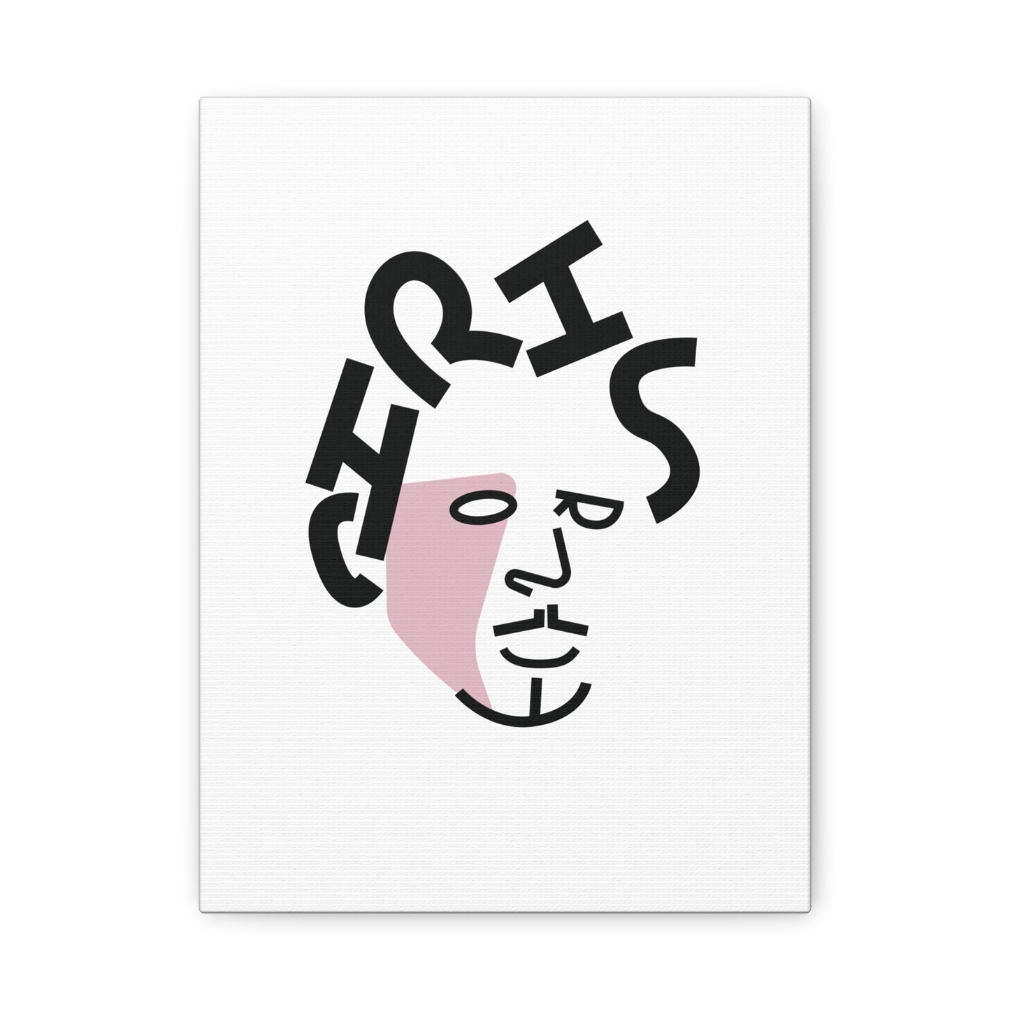 Canvas Print Grunge Legend Portrait