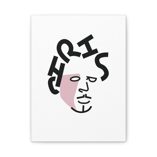 Canvas Print Grunge Legend Portrait