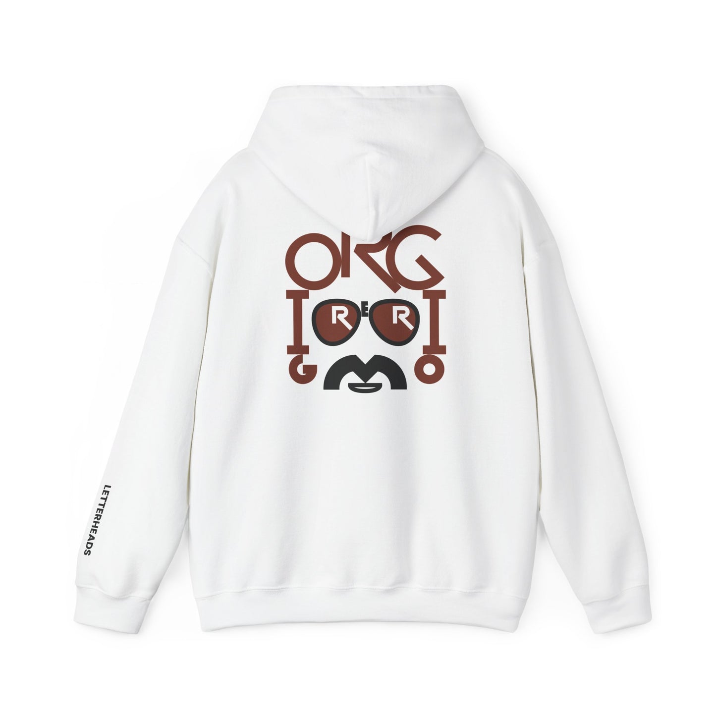 Typographic Portrait Hoodie - Disco & Synth Pioneer Inspired - Unisex Heavy Blend™