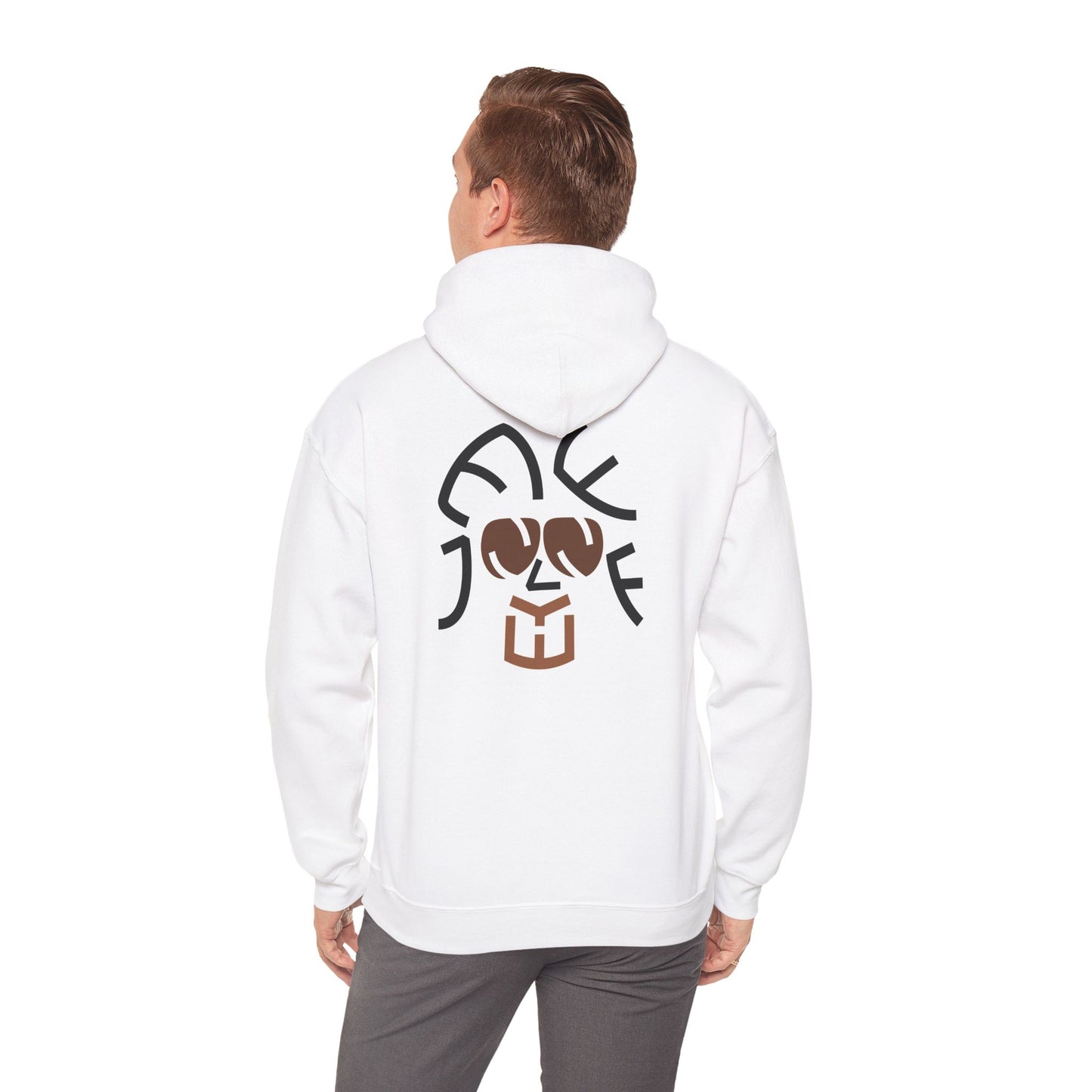 Typographic Portrait Hoodie - Symphonic Rock Visionary Inspired - Unisex Heavy Blend™