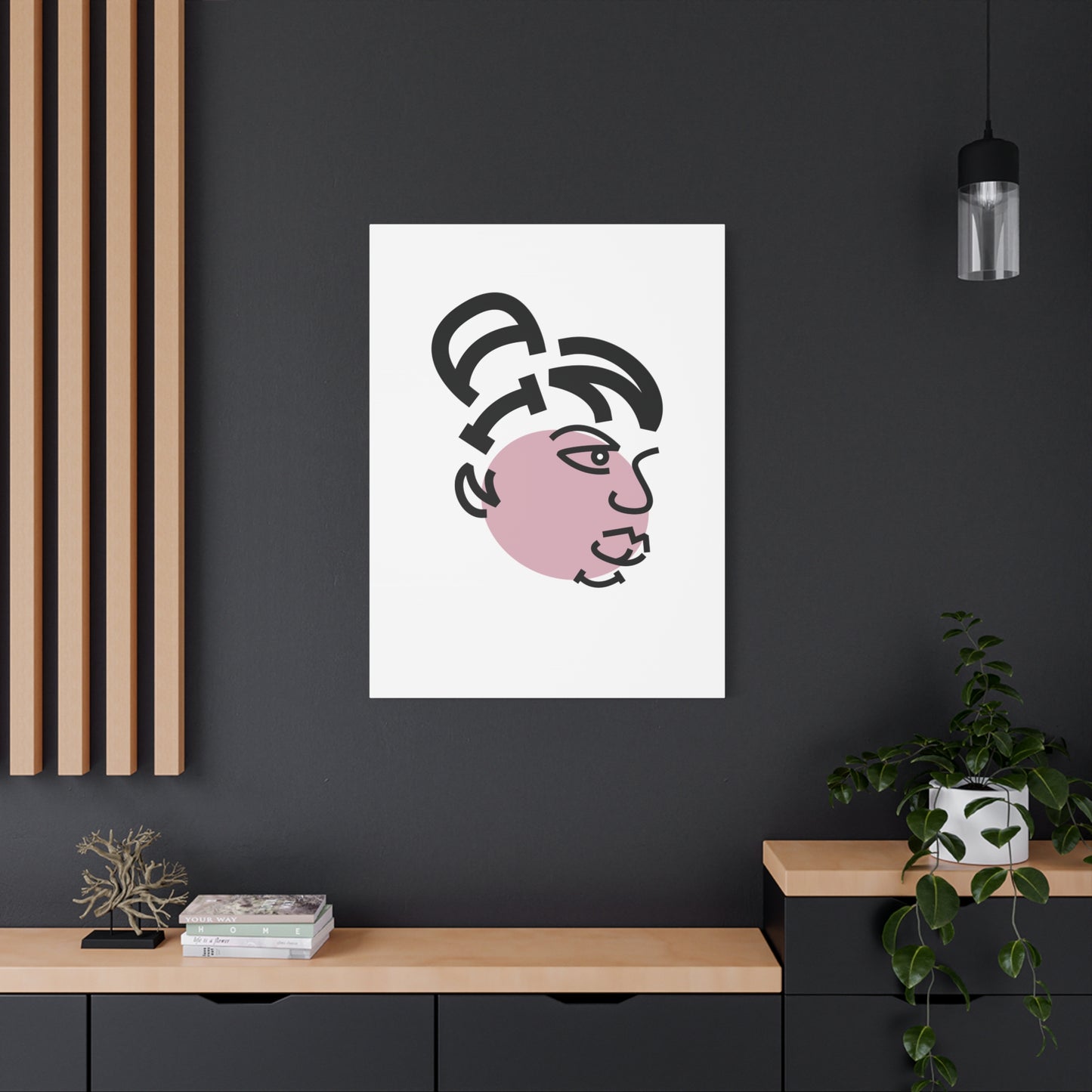 Canvas Print - Soul & Jazz Legend Inspired Portrait Artwork