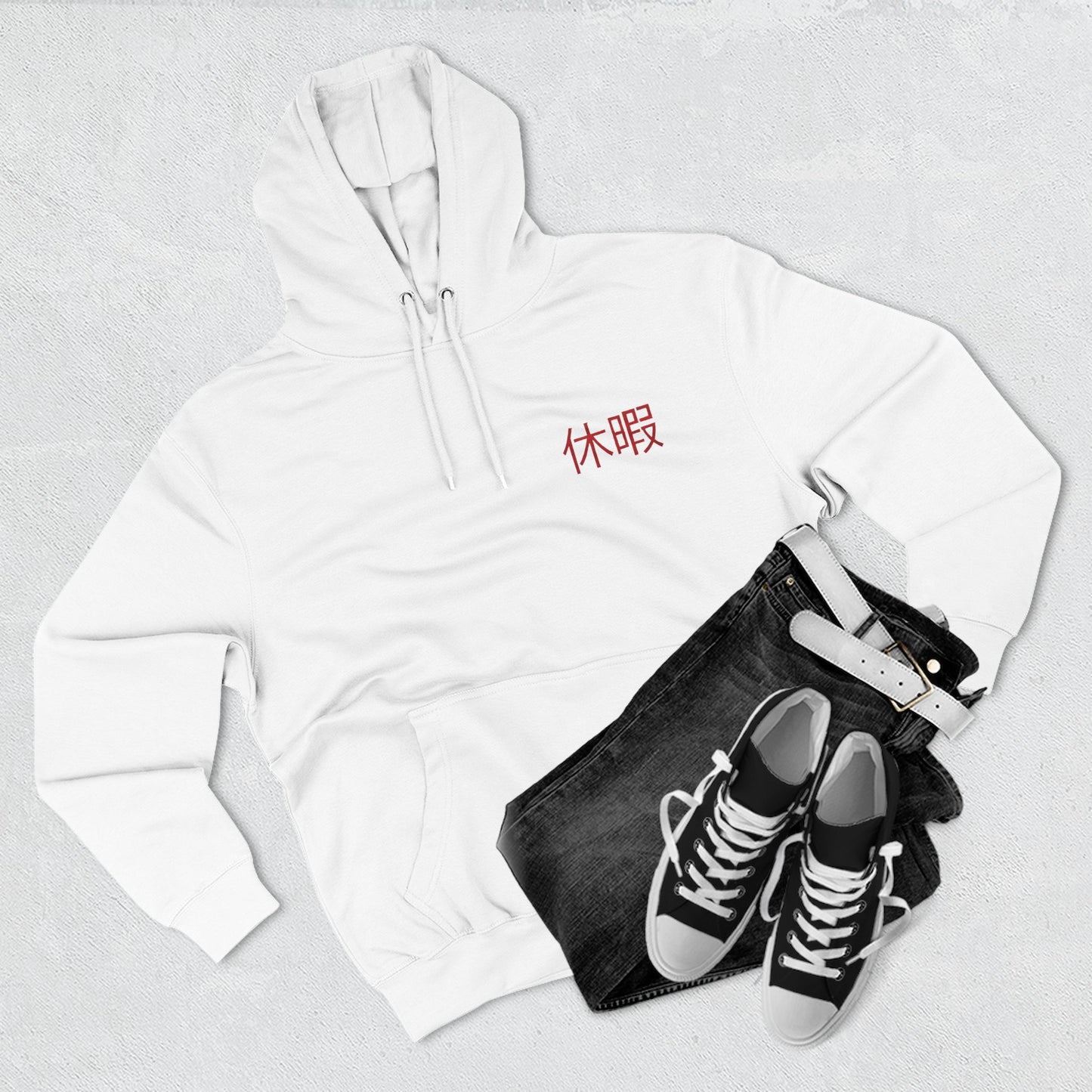 Future Vacation Premium Hoodie - Cyberpunk Afrofuturist Art - Heavyweight Urban Streetwear