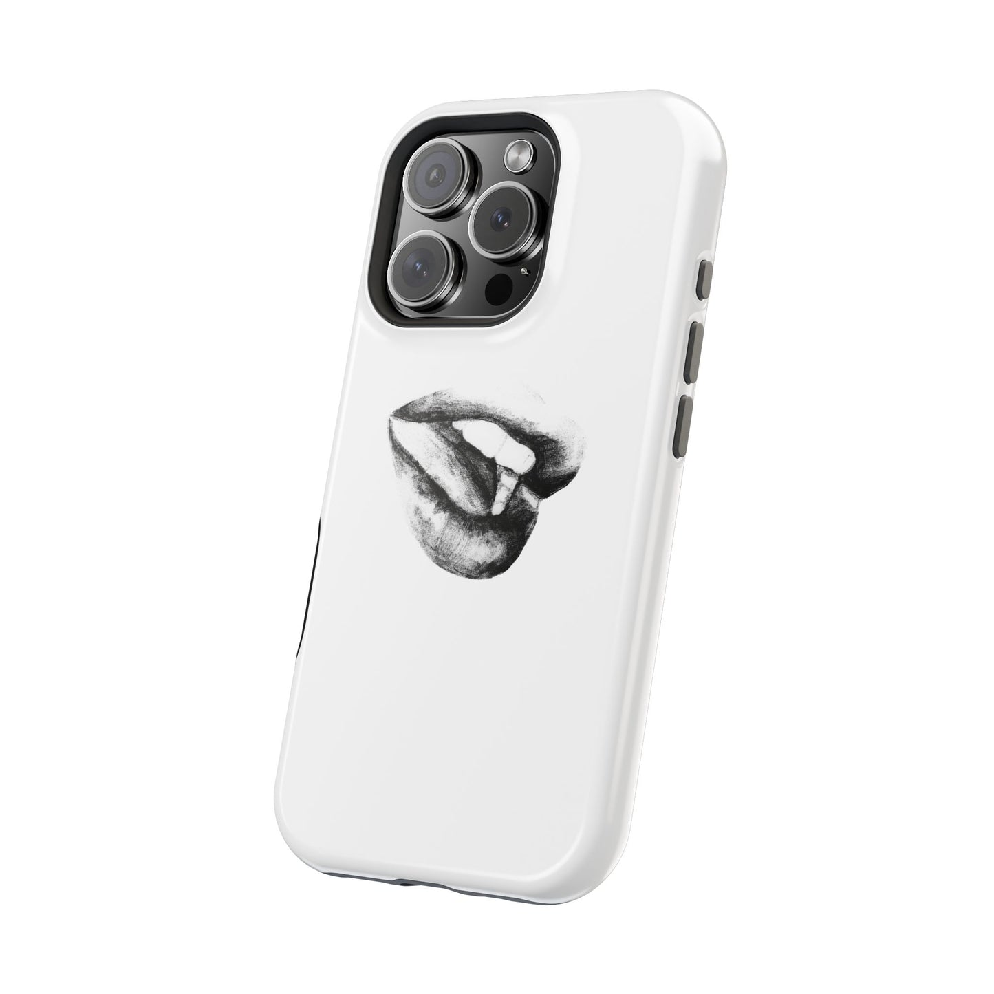 Phone Cases - Lush Lips Pencil Drawing