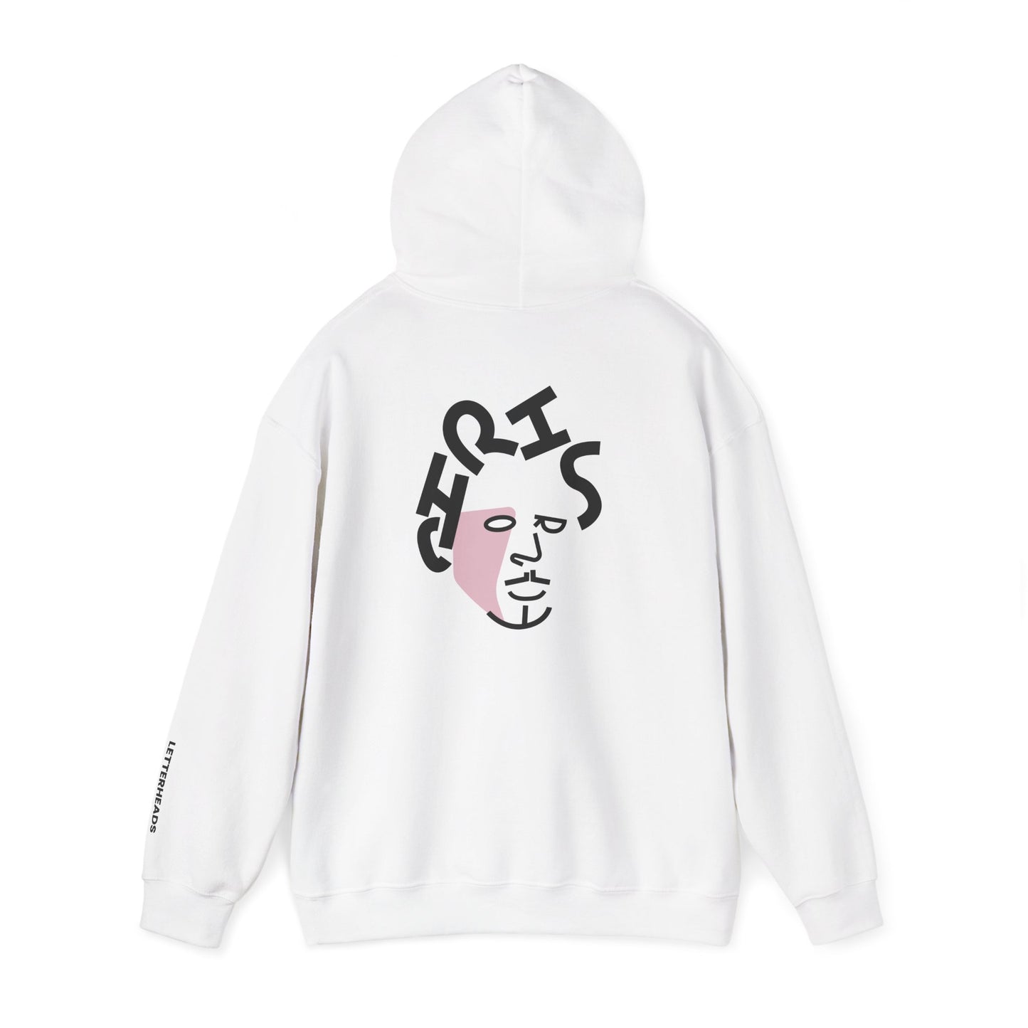 Typographic Portrait Hoodie – Grunge Legend Inspired - Unisex Heavy Blend™