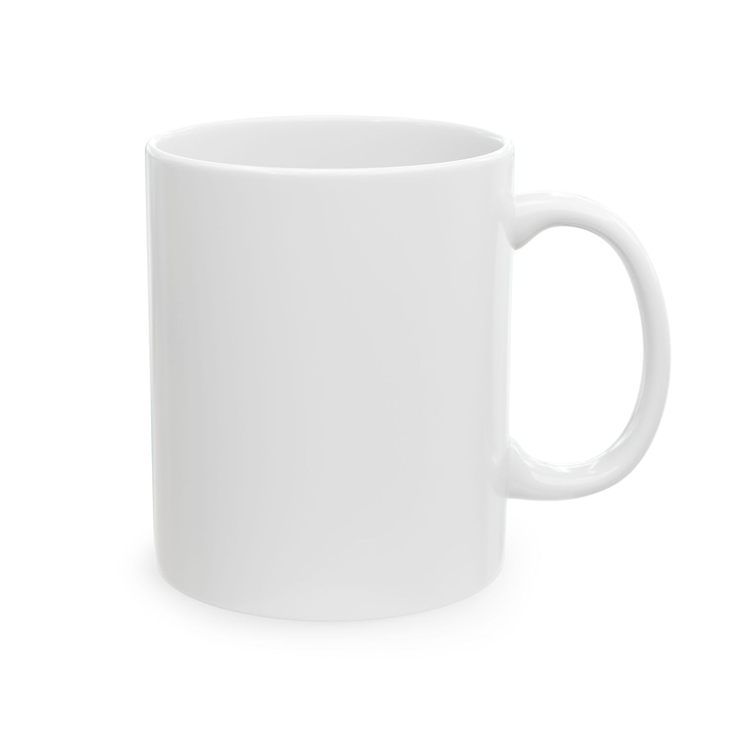 Minimalist Black & White Lips Ceramic Mug (11oz, 15oz)