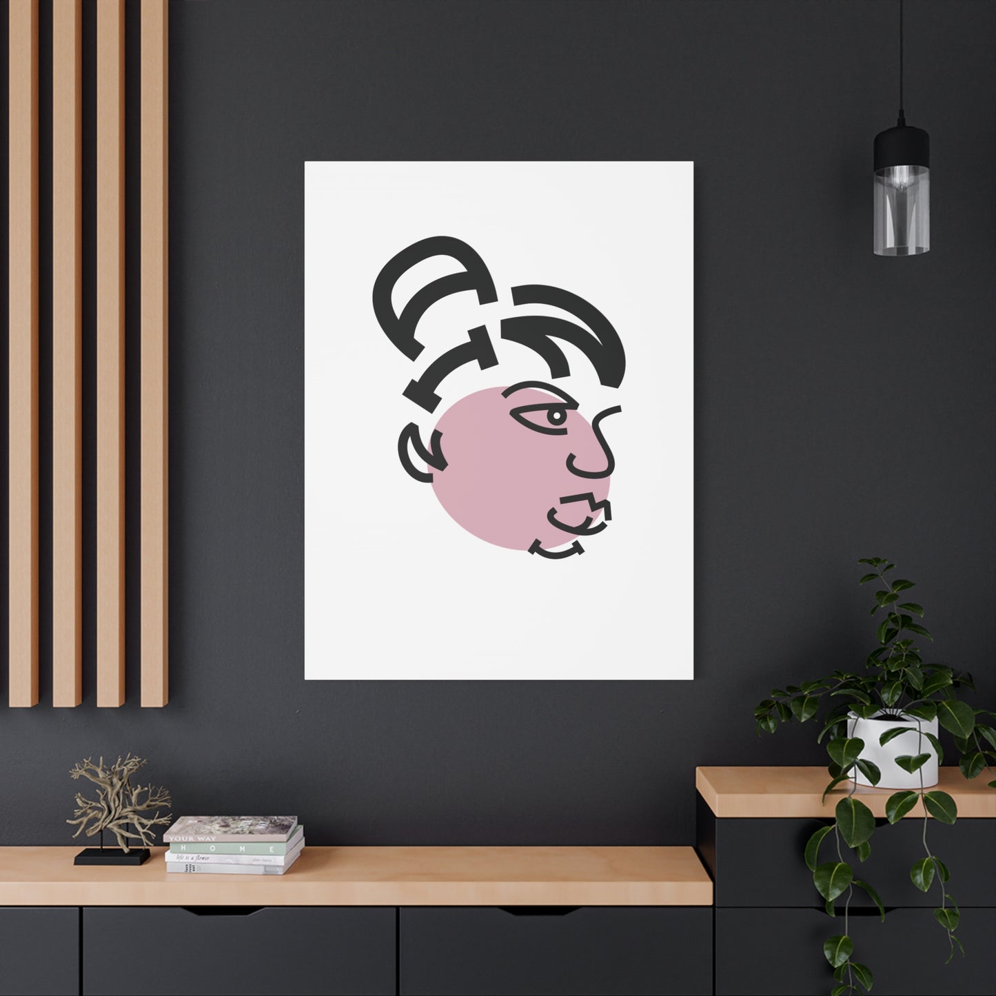 Canvas Print - Soul & Jazz Legend Inspired Portrait Artwork