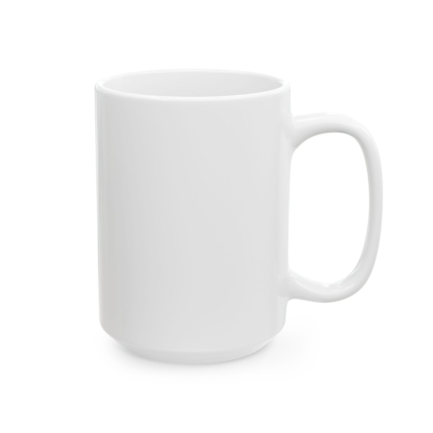 Minimalist Black & White Lips Ceramic Mug (11oz, 15oz)