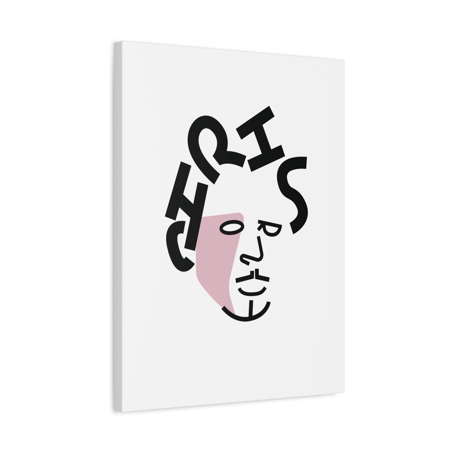 Canvas Print Grunge Legend Portrait