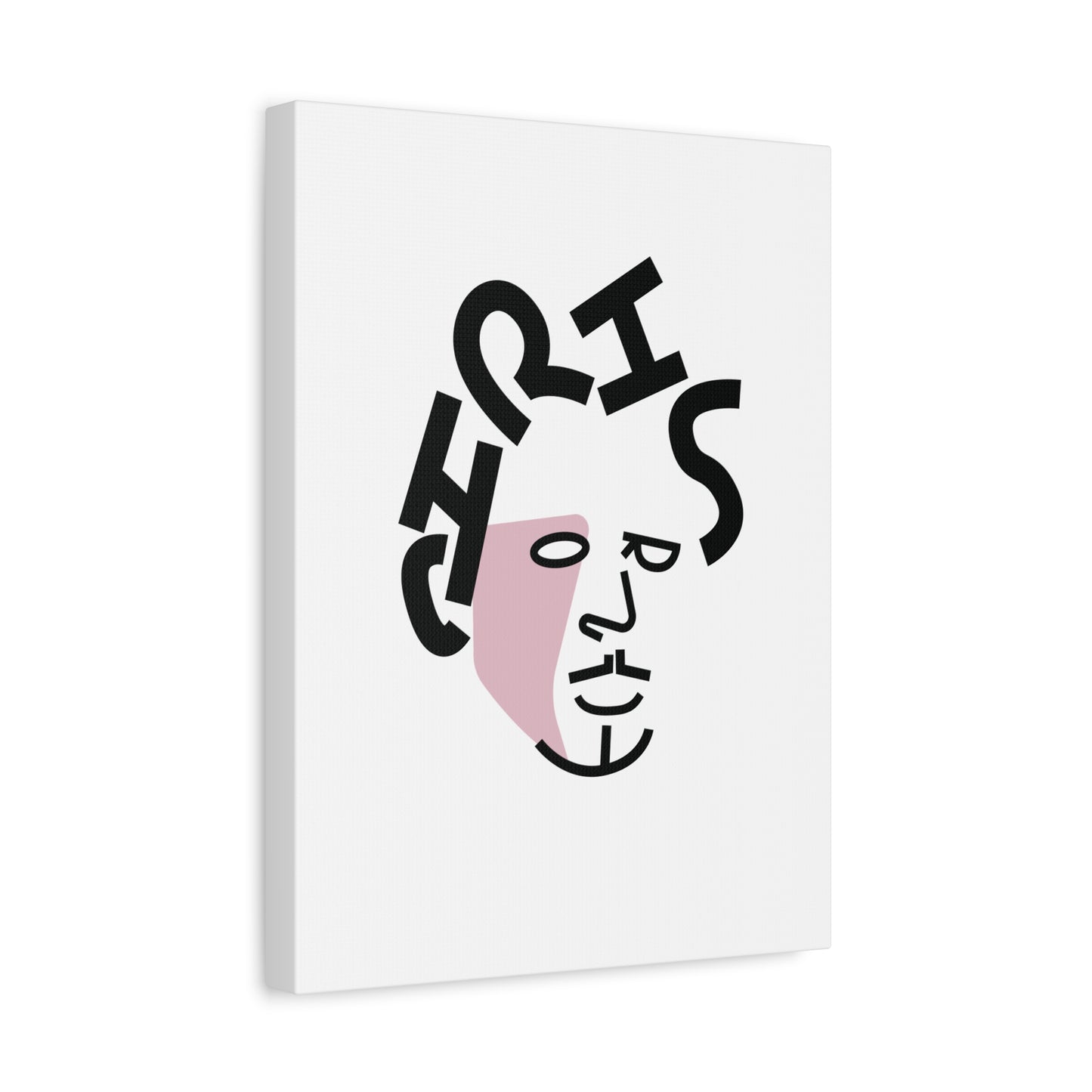 Canvas Print Grunge Legend Portrait