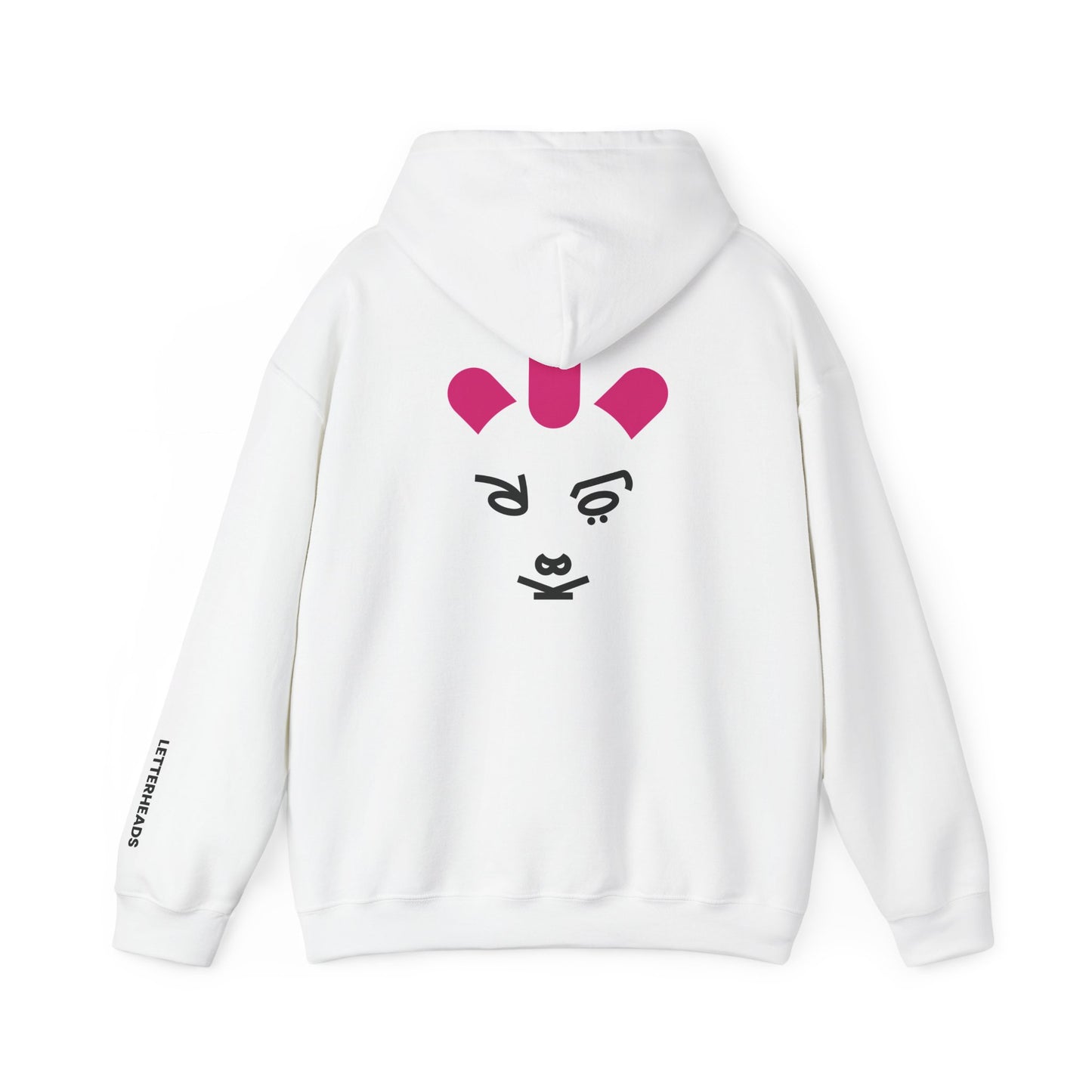 Typographic Portrait Hoodie – Avant-Garde Music Visionary Inspired - Unisex Heavy Blend™