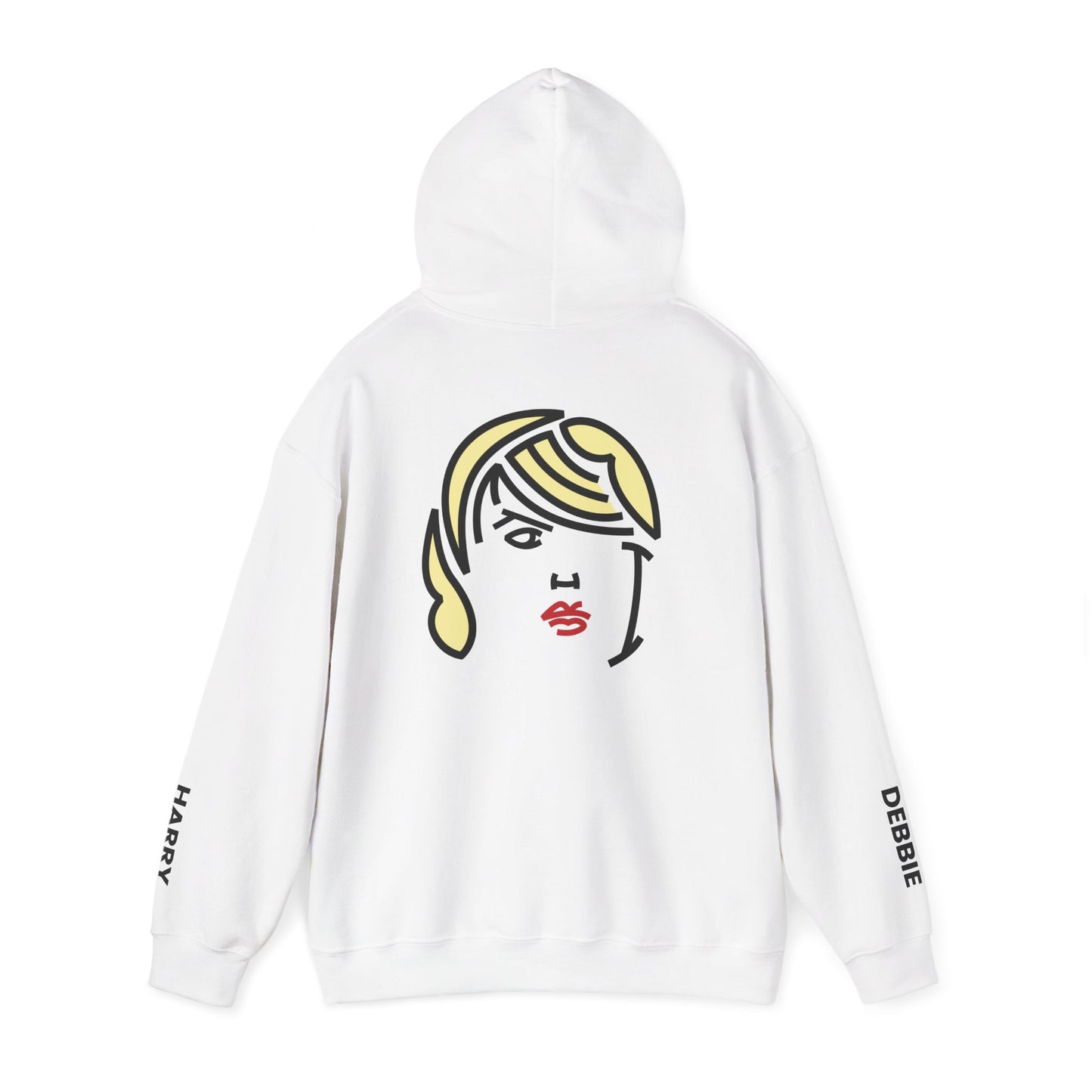 Typographic Portrait Hoodie - Britpop & Alt-Rock Visionary Inspired - Unisex Heavy Blend™