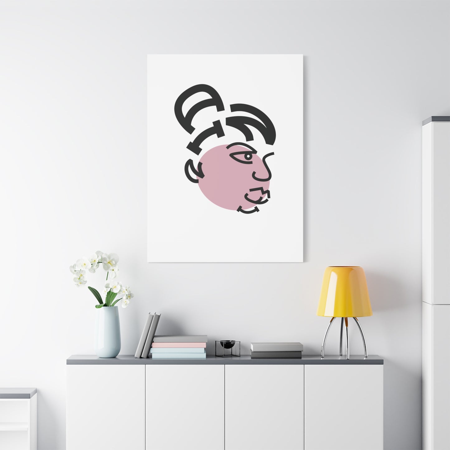 Canvas Print - Soul & Jazz Legend Inspired Portrait Artwork