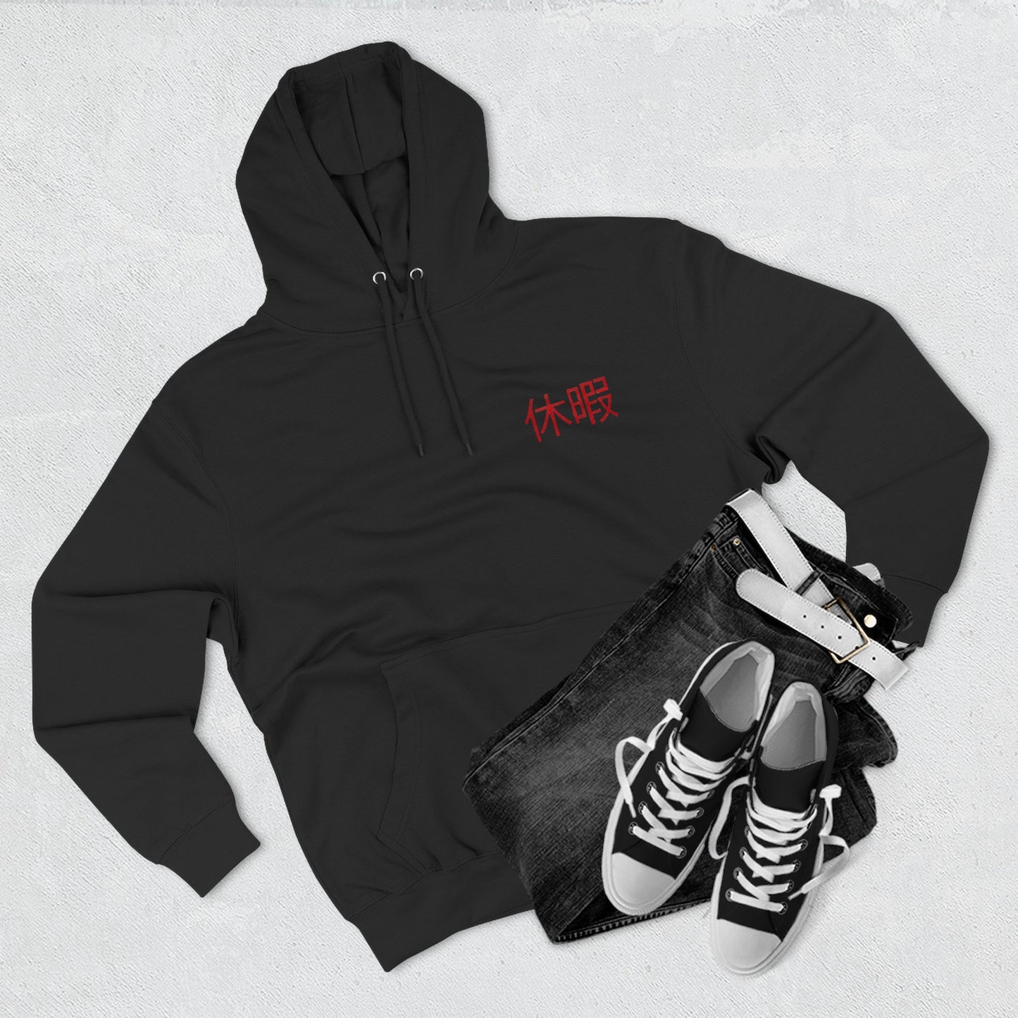 Future Vacation Premium Hoodie - Cyberpunk Afrofuturist Art - Heavyweight Urban Streetwear