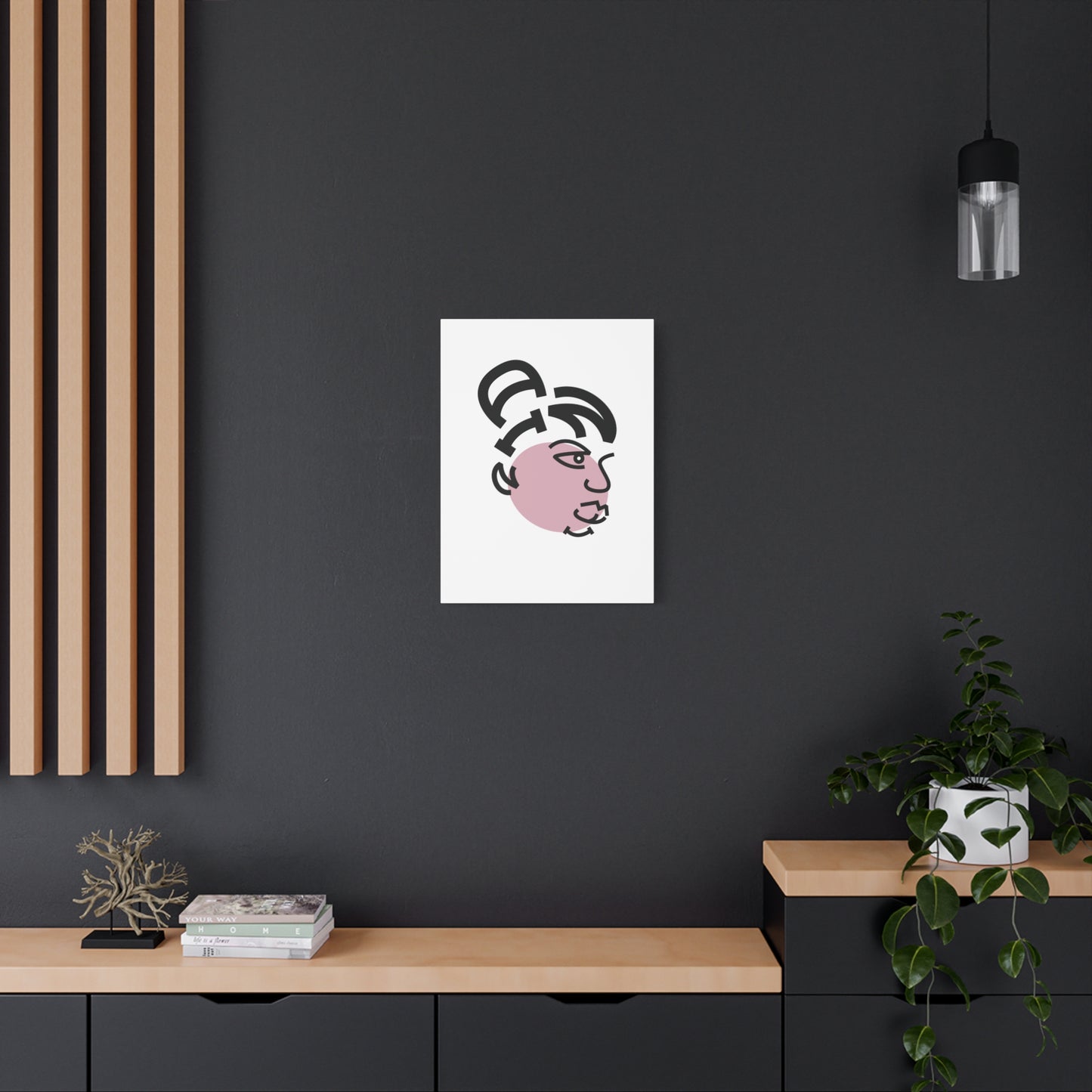 Canvas Print - Soul & Jazz Legend Inspired Portrait Artwork