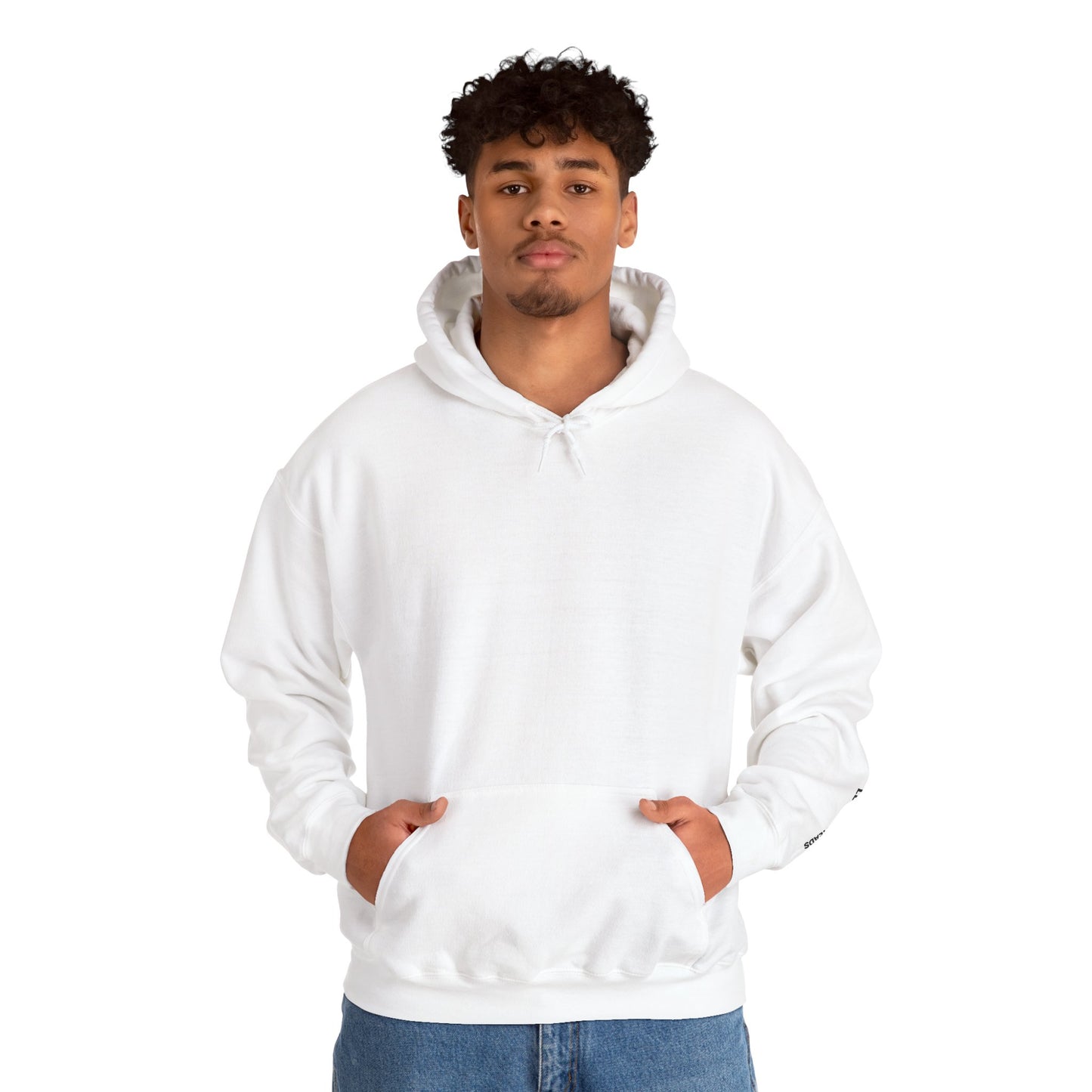 Typographic Portrait Hoodie - Electronic Soundtrack Visionary Inspired - Unisex Heavy Blend™