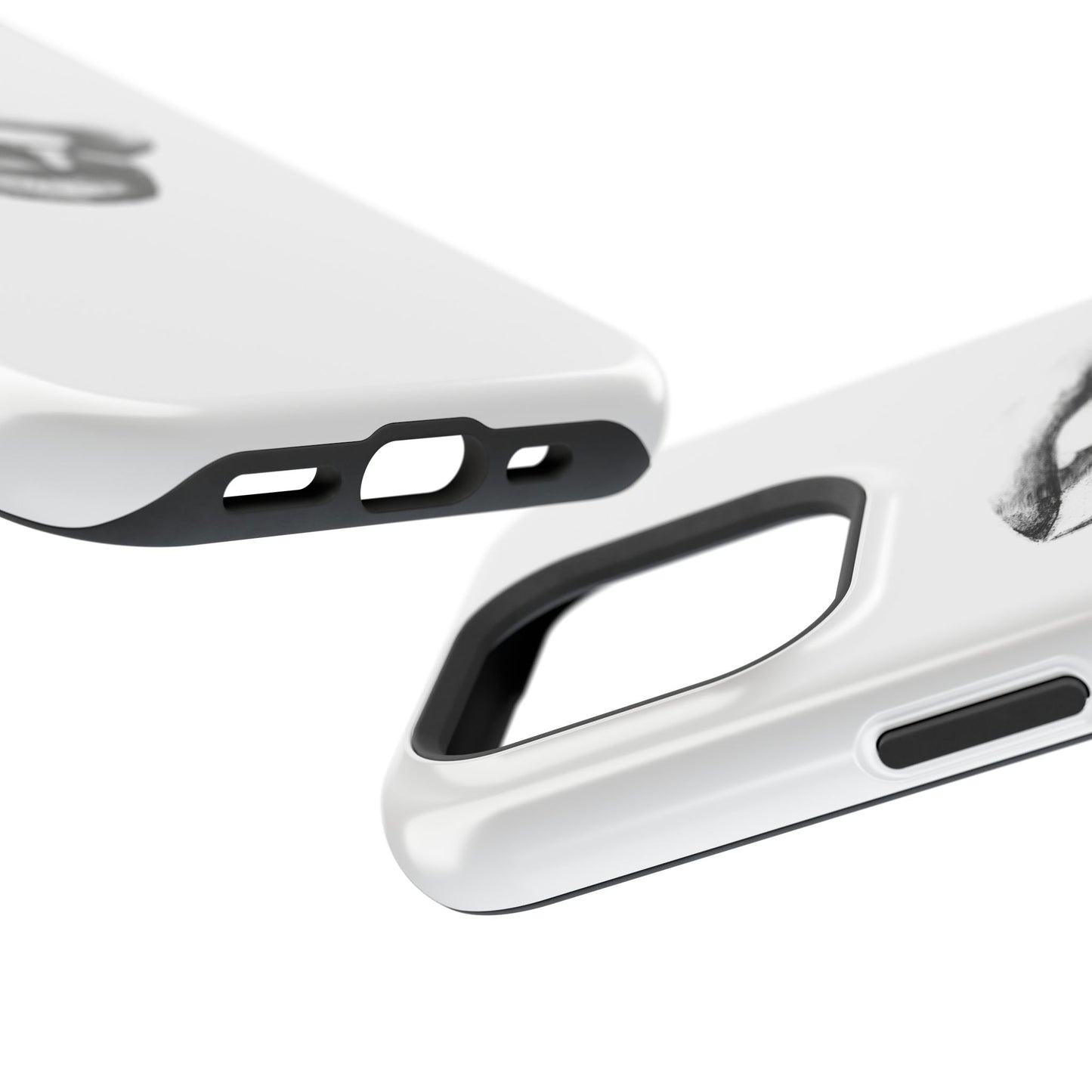 Phone Cases - Lush Lips Pencil Drawing