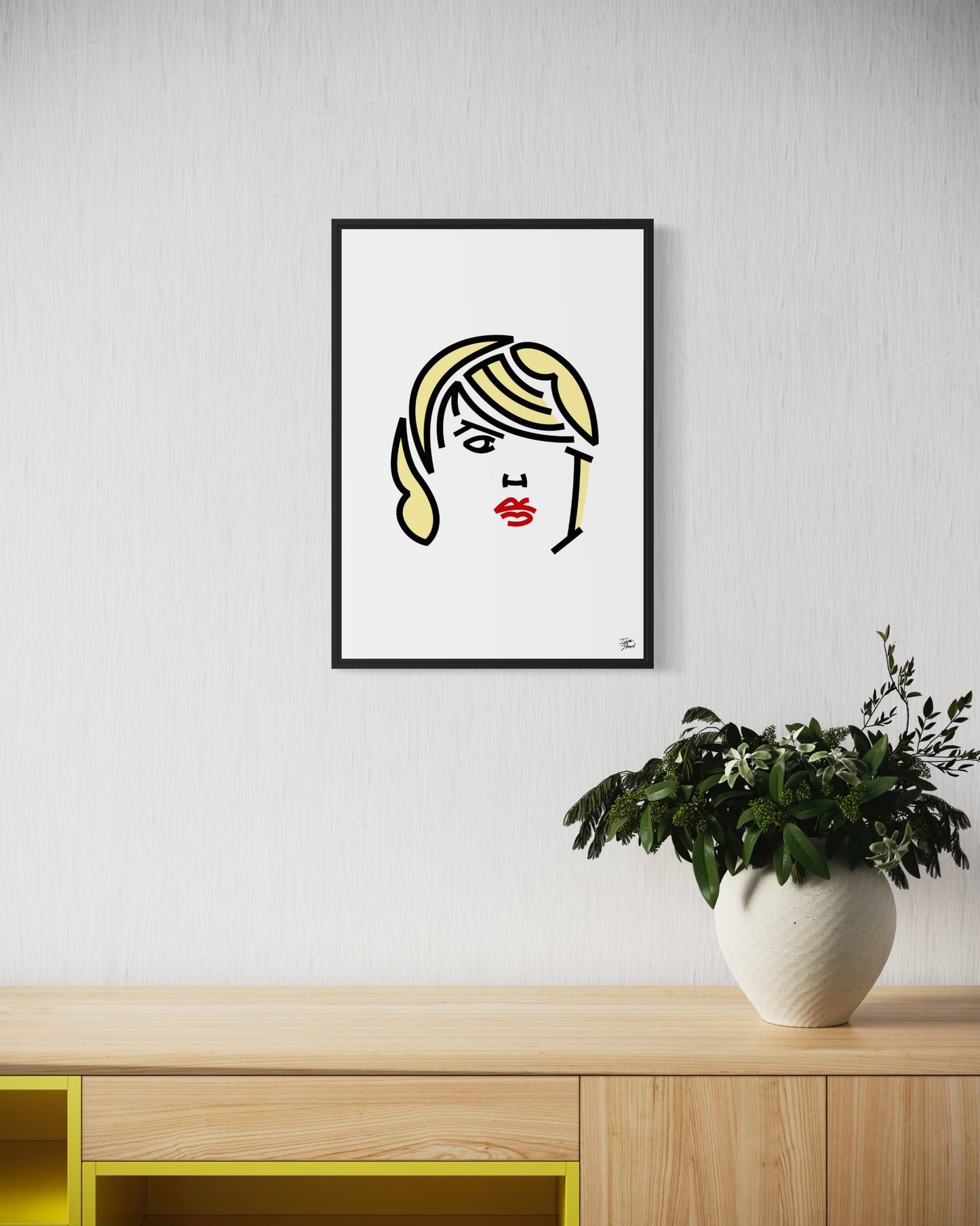 Debbie Harry Typographic Portrait - Limited Edition Giclée Art Print (A2)